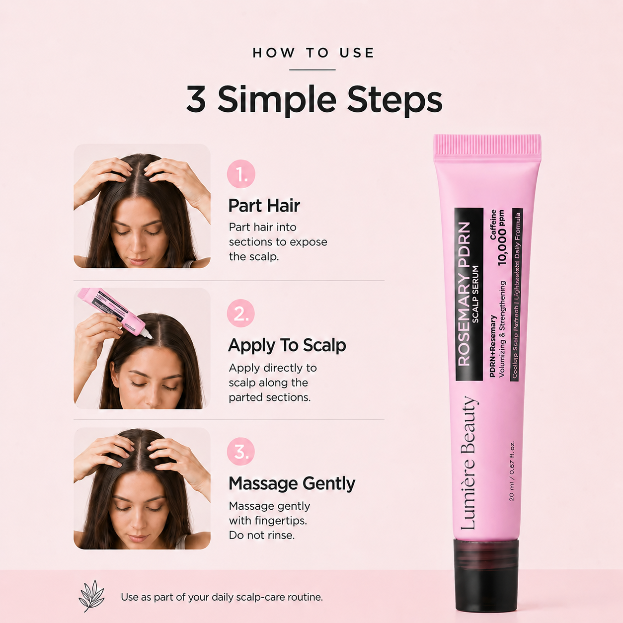 Rosemary PDRN Spicule Scalp Serum